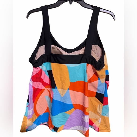 ZeroXposur Multicolor Swim Tank 2X - Picture 2 of 4